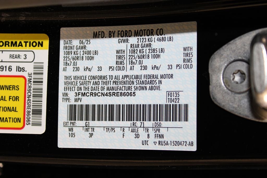 2025 Ford Bronco Sport Outer Banks