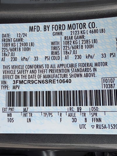 2025 Ford Bronco Sport Outer Banks