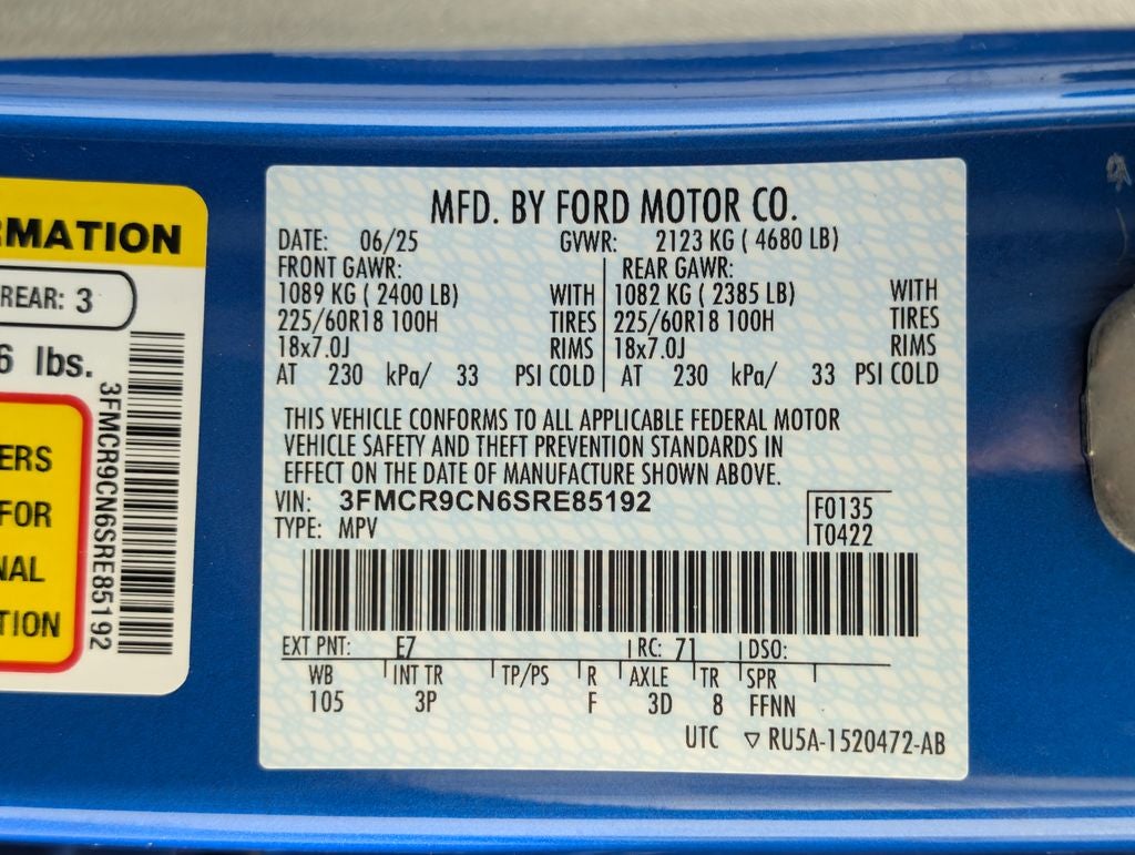 2025 Ford Bronco Sport Outer Banks