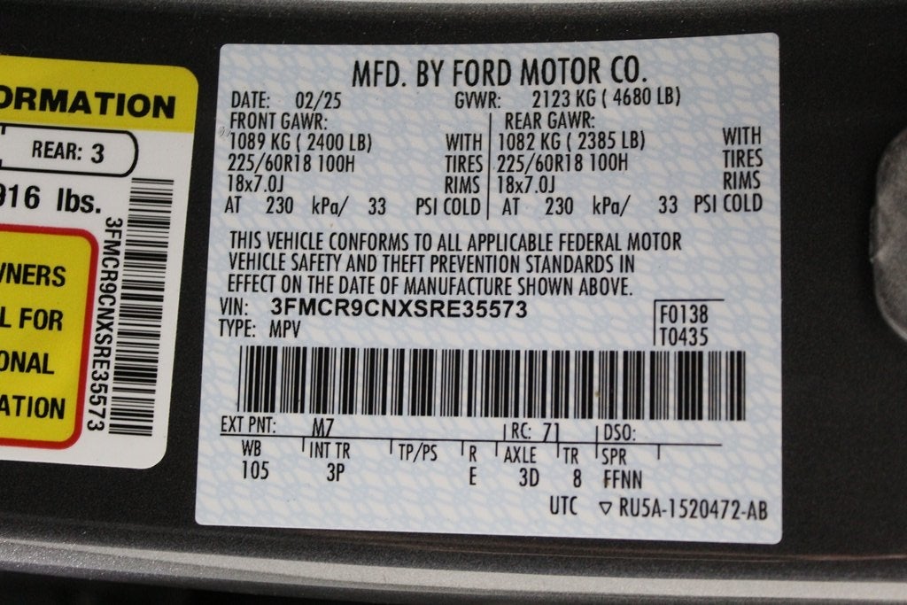 2025 Ford Bronco Sport Outer Banks