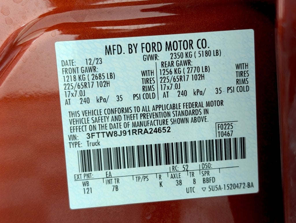 2024 Ford Maverick XLT