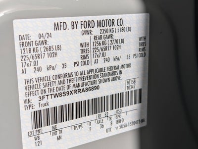 2024 Ford Maverick Lariat