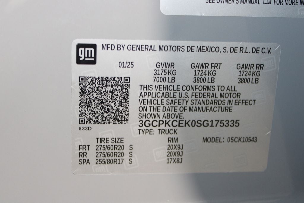 2025 Chevrolet Silverado 1500 Custom Trail Boss