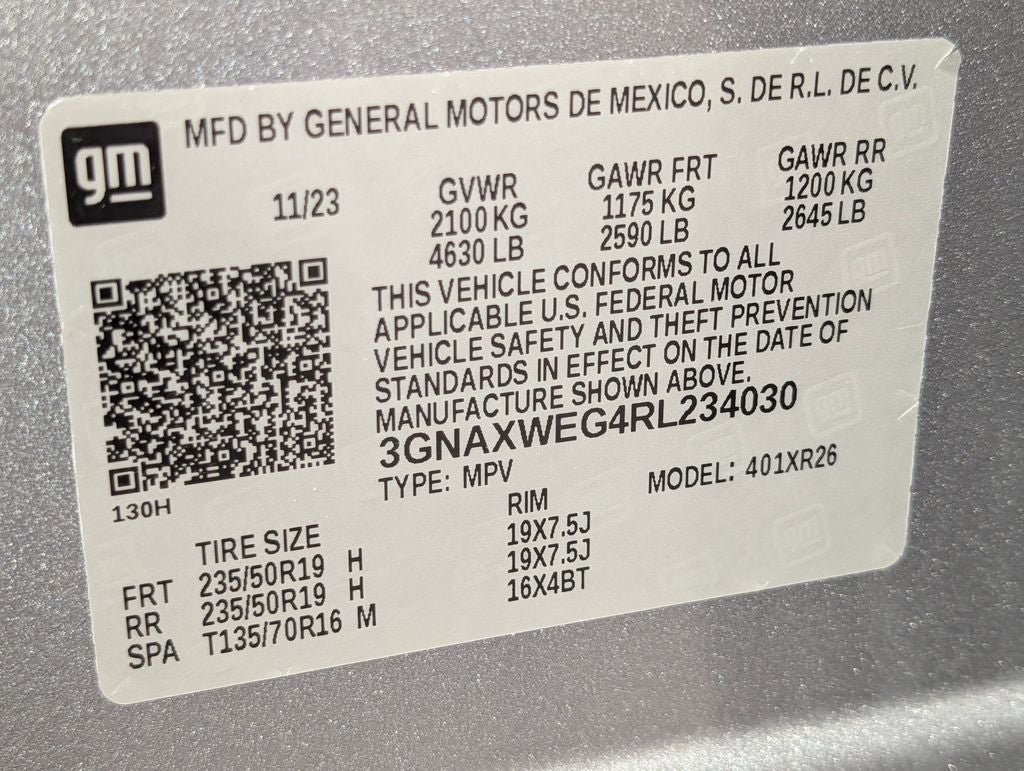 2024 Chevrolet Equinox RS