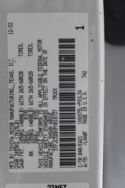 2023 Toyota Tundra Hybrid Limited