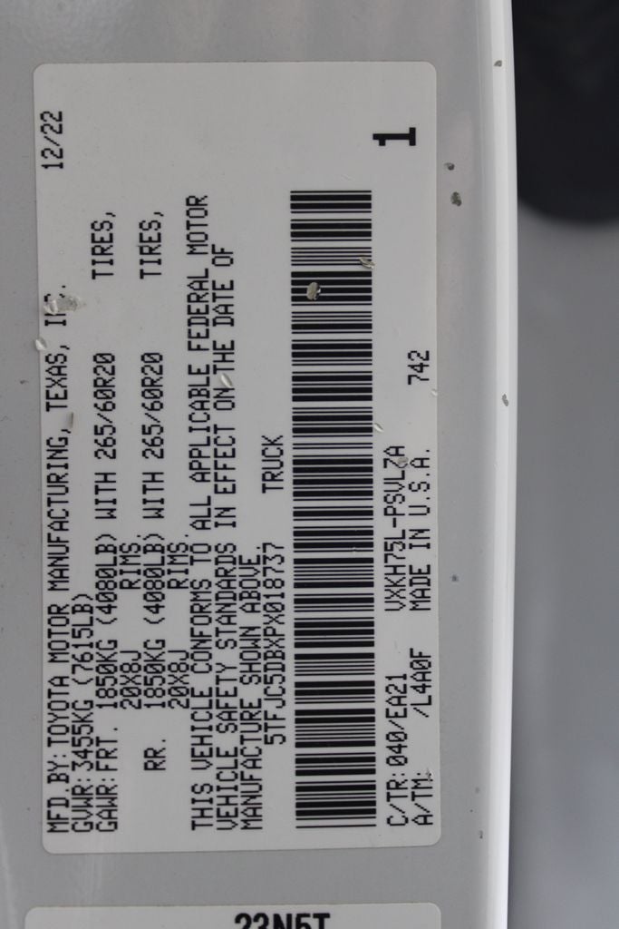 2023 Toyota Tundra Hybrid Limited