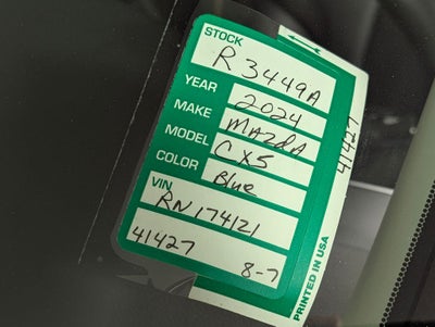 2024 Mazda Mazda CX-50 2.5 S Select Package