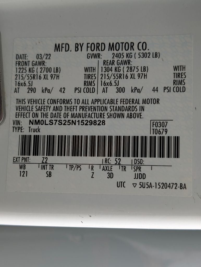 2022 Ford Transit Connect XL