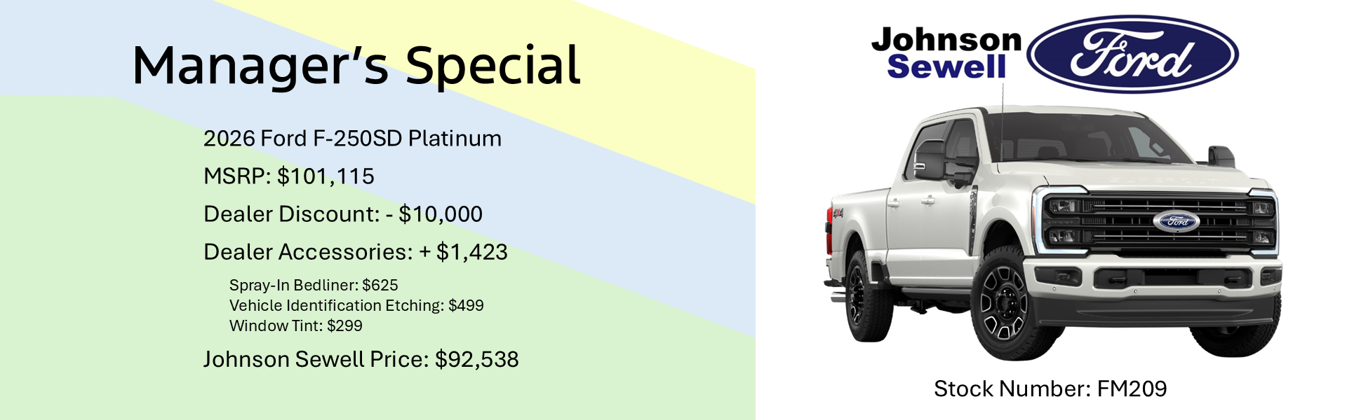 2026 Ford F-250 Platinum
